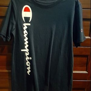 Champion Vertical Logo T-Shirt